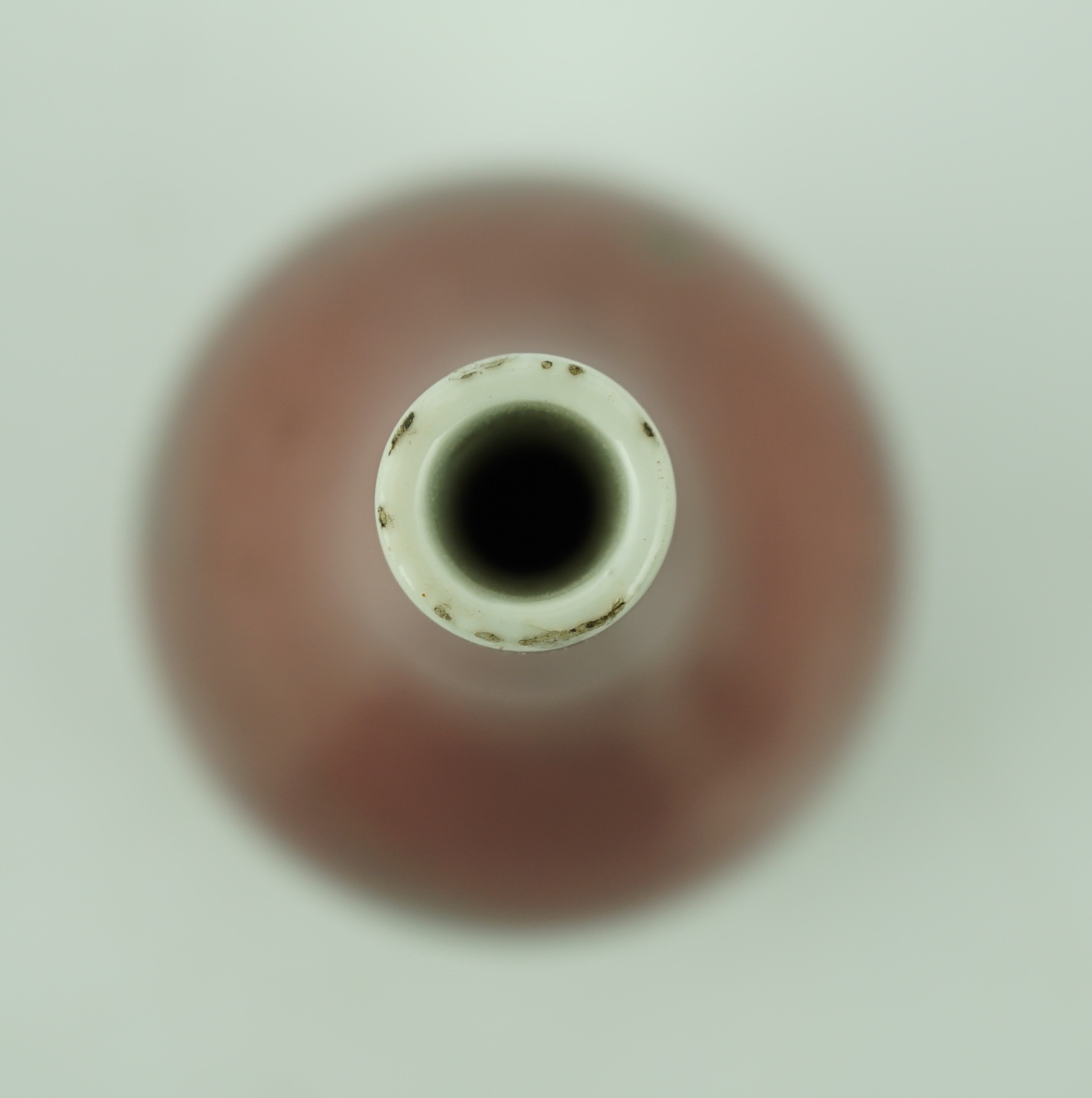 A Chinese copper red small bottle vase, 18th/19th century